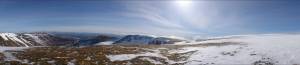 View from top of Creag Meagaidh